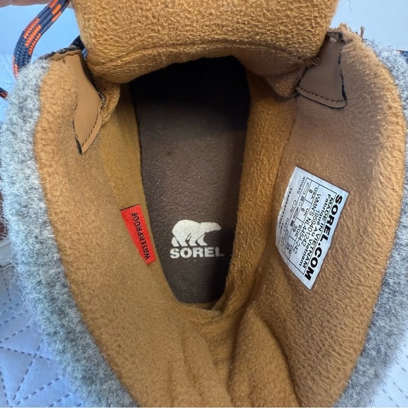 Sorel Explorer II Carnival Felt Waterproof Boot Size 8 - Picture 12 of 12